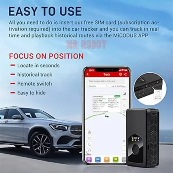 MICODUS MP90G 4G - Tracker GPS Compact pour Véhicules et Personnes | mrrobot.ma – Image 3