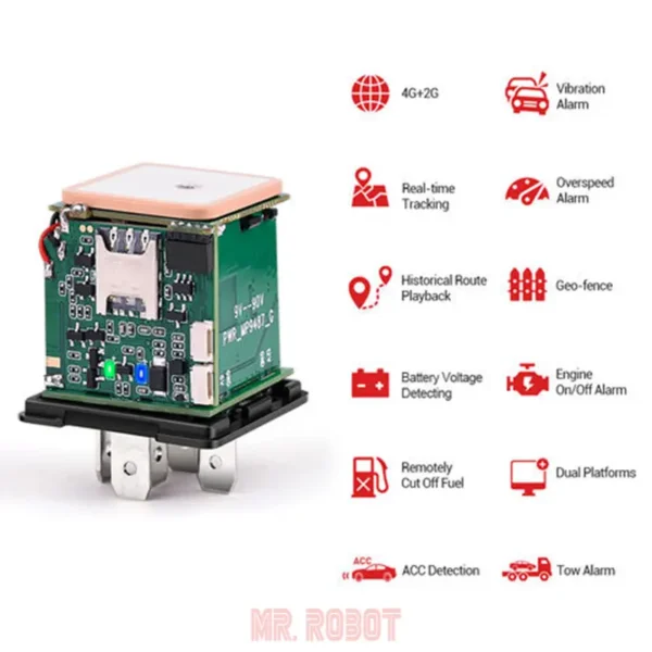 MiCODUS MV730G 4G - Tracker GPS Haute Performance pour Véhicules et Personnes | mrrobot.ma – Image 2